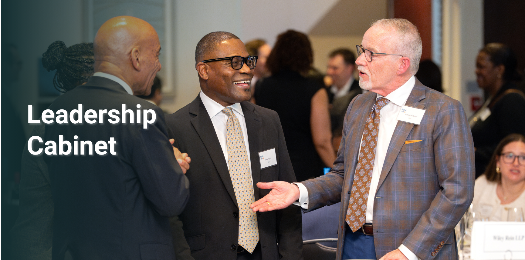 Servant of Justice Awards Dinner guests