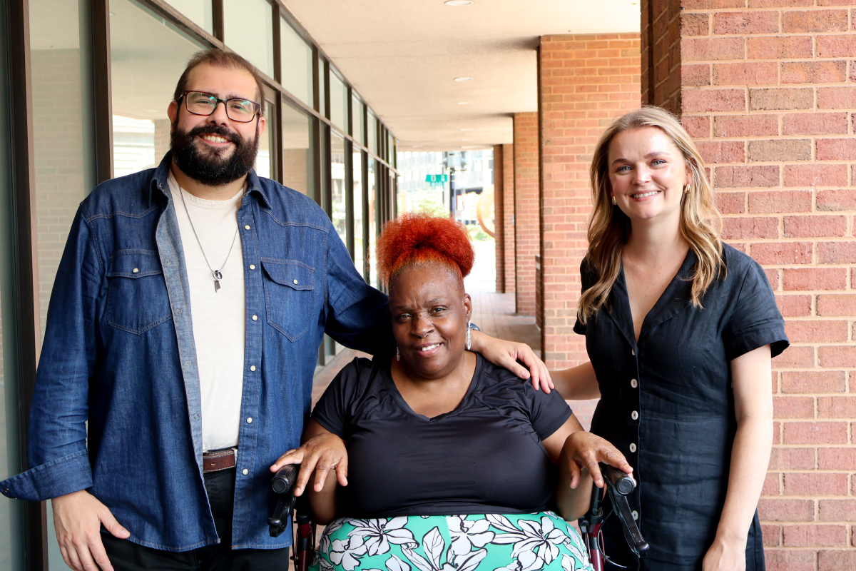 Marian Herbert and her Legal Aiders