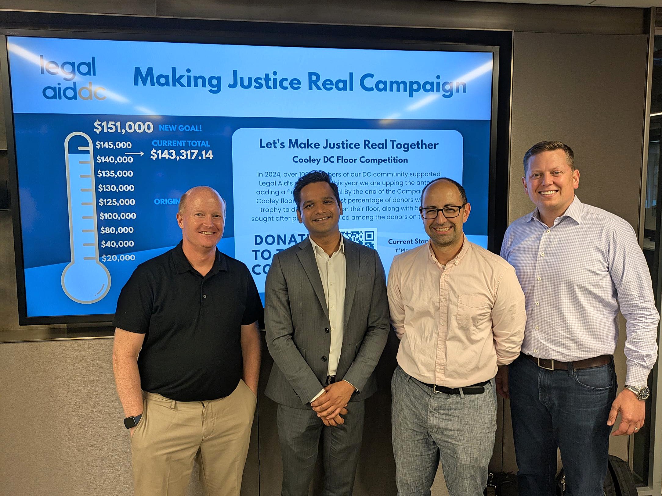 Cooley and Legal Aid staff