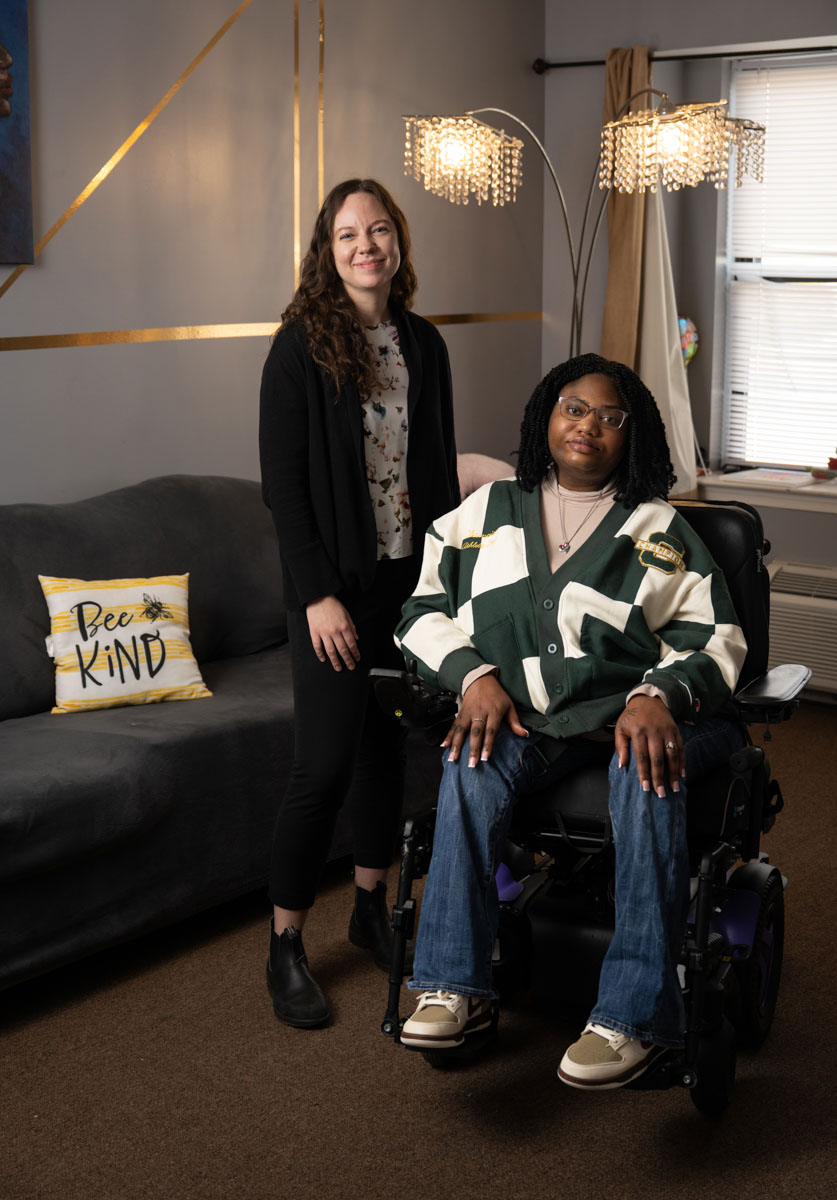 Lisa Meehan and Samantha Allen