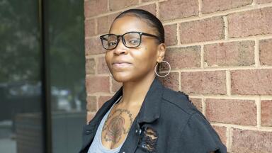 Legal Aid DC client Tamara Weatherly