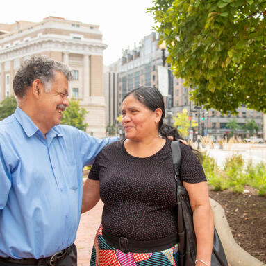 Jose Raul and Adela Salamanca