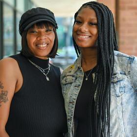 Ms. King and her daughter