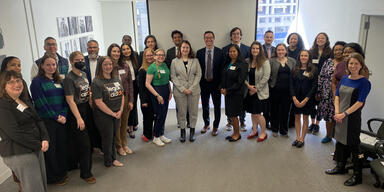 Pardon clinic staff and pro bono attorneys