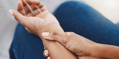 A woman's hands