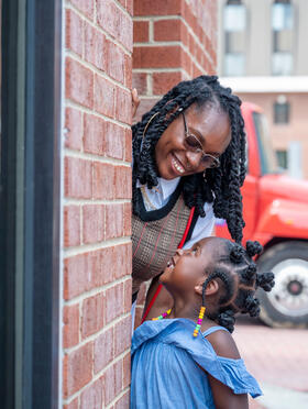 Debra Moore and her daughter Raelin