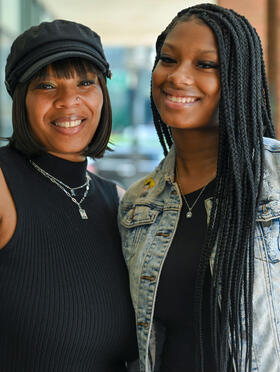 Ms. King and her daughter