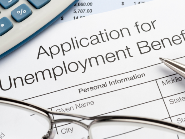 Unemployment benefits application
