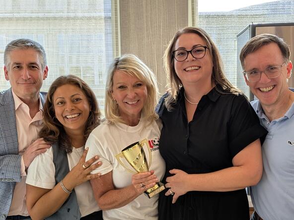Latham & Watkins Partners at a fundraising event