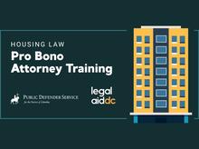 Pro Bono Attorney Training